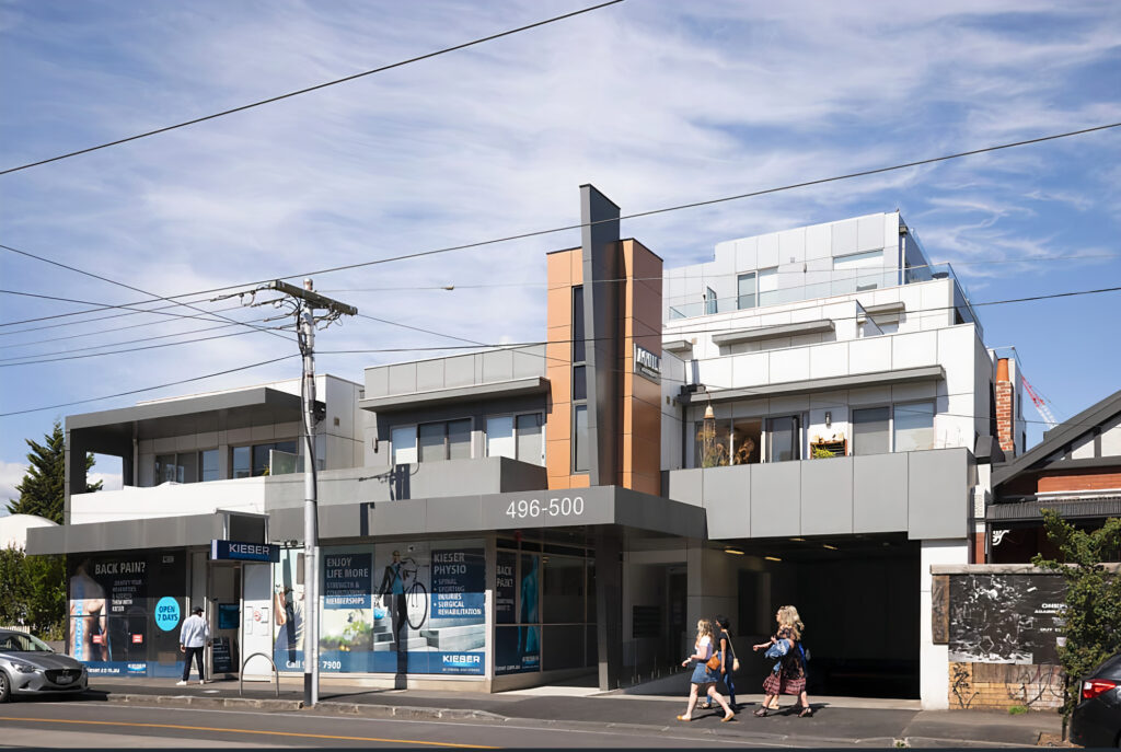 Aquila Apartments, 496 Brunswick Street, Fitzroy North - Petridis Architects